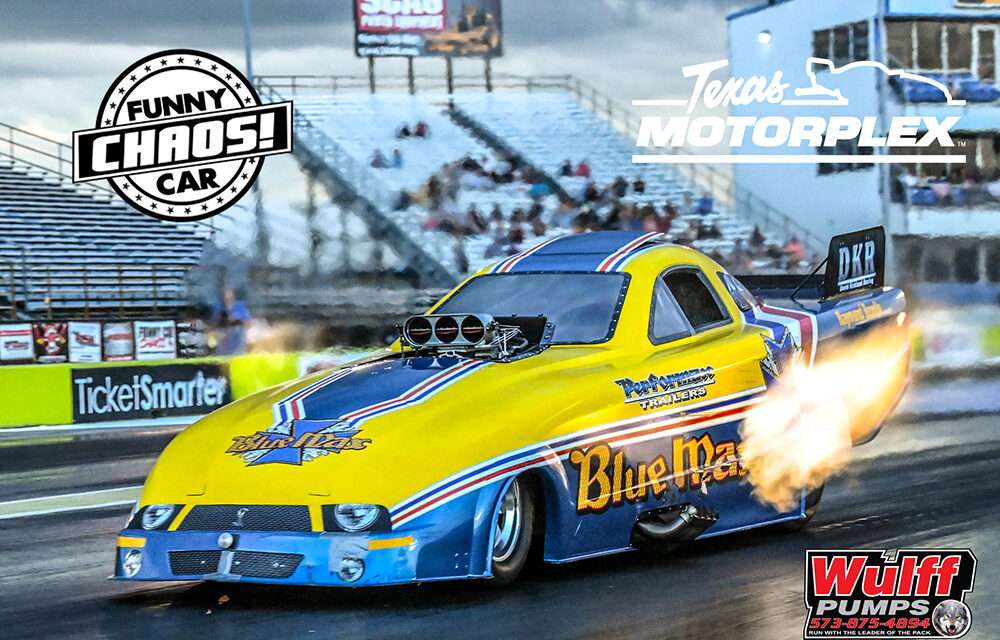 Zimmerer Leads Rodak’s Coffee ‘A’ Field at the Funny Car Chaos at the Texas Motorplex