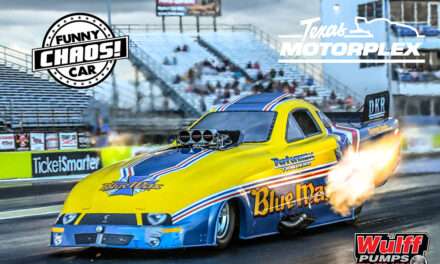 Zimmerer Leads Rodak’s Coffee ‘A’ Field at the Funny Car Chaos at the Texas Motorplex