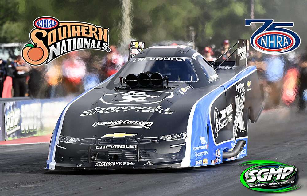 SELLOUT CROWD SEES LANGDON, VANDERGRIFF, GLENN & M. SMITH WIN NHRA SOUTHERN NATIONALS