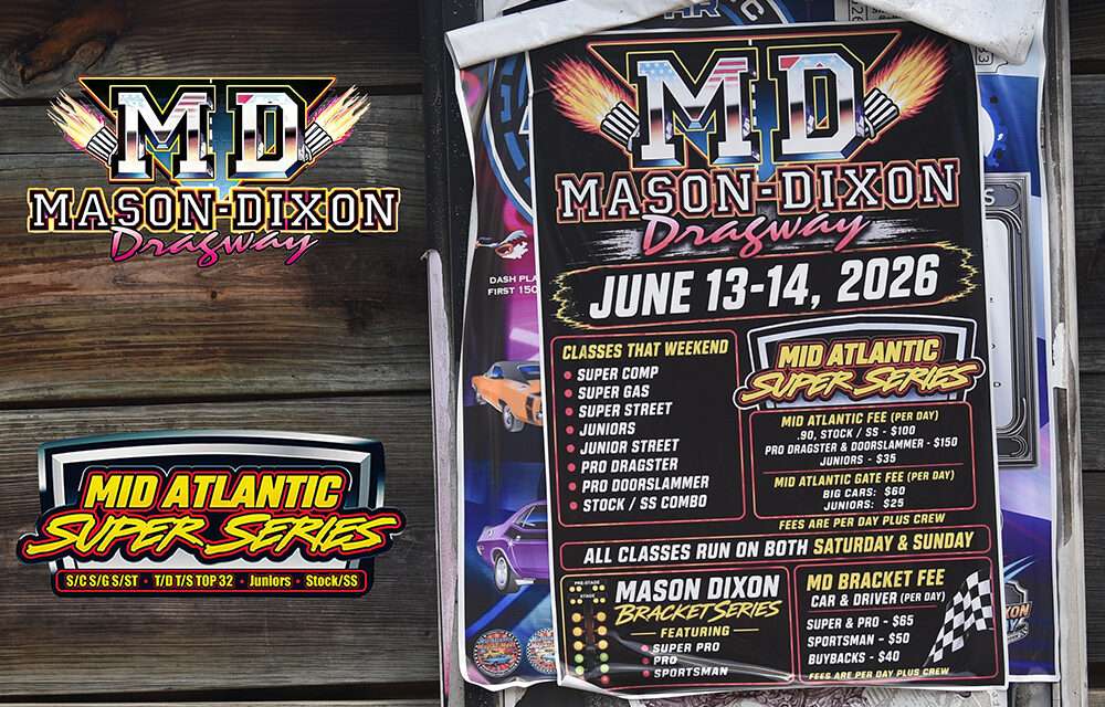 Mid Atlantic Series Kicks Off 2026 Season at Mason Dixon Dragway
