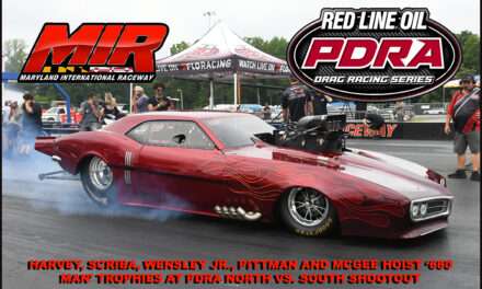Harvey Leads Champs at PDRA North Vs South Shootout at Maryland International Raceway