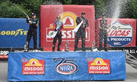BROWN, HAGAN, HARTFORD & HERRERA ROLL TO WINS AT SUPER GRIP NHRA THUNDER VALLEY NATIONALS