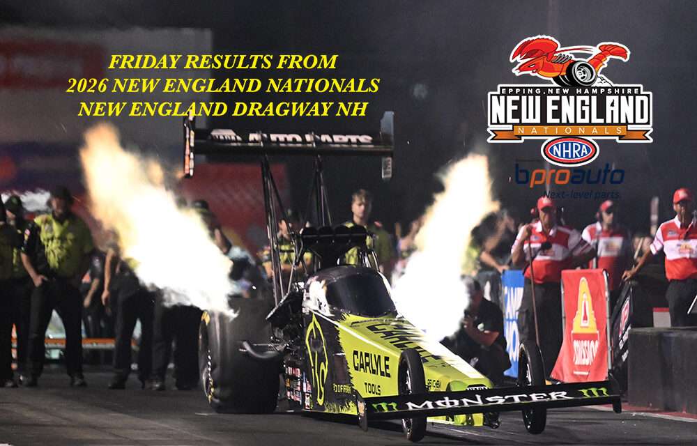 LANGDON, DEJORIA & ANDERSON CLAW TO TOP OF NHRA NEW ENGLAND NATIONALS PRESENTED BY BPROAUTO
