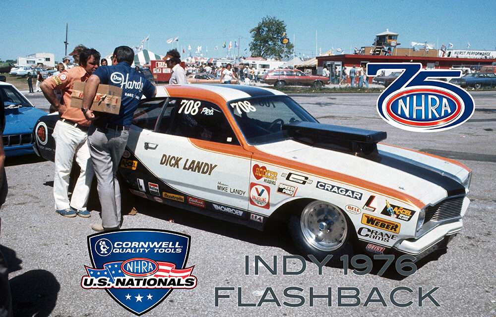 Flashback 1976 NHRA Indy US Nationals  50 Years Ago