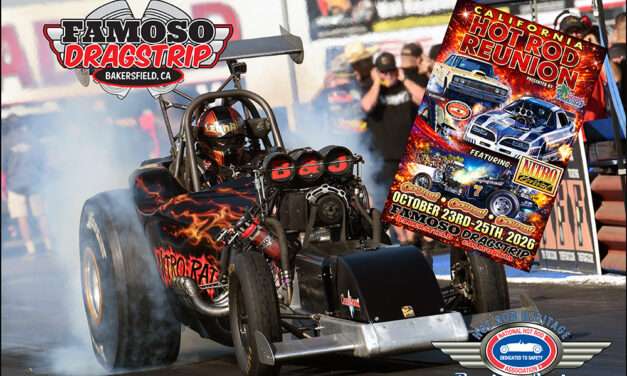 California Hot Rod Reunion to Feature 17 Different Drag Racing Classes