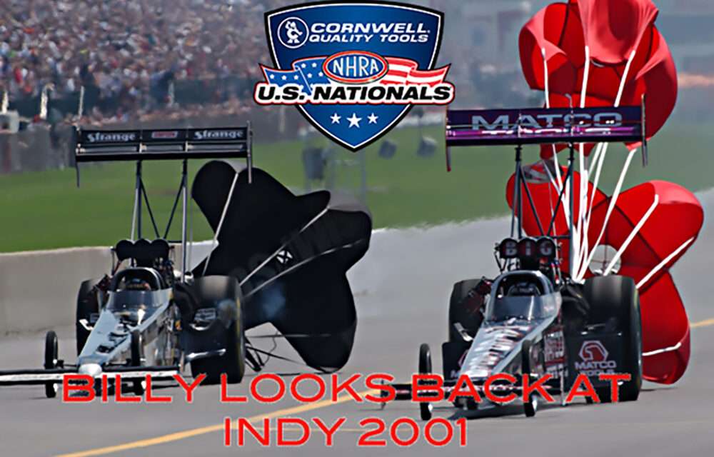 Billy Kleinspehn Revisits Indy 2001