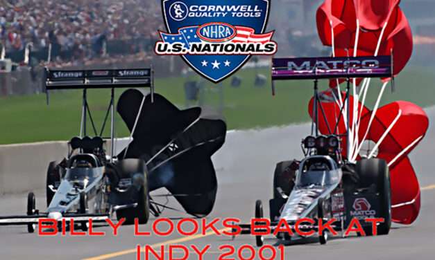 Billy Kleinspehn Revisits Indy 2001
