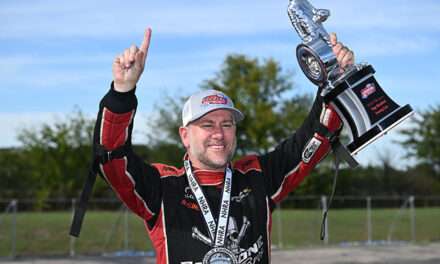 Sean Bellemeur Clinches NHRA Top Alcohol Funny Car World Championship in Dallas